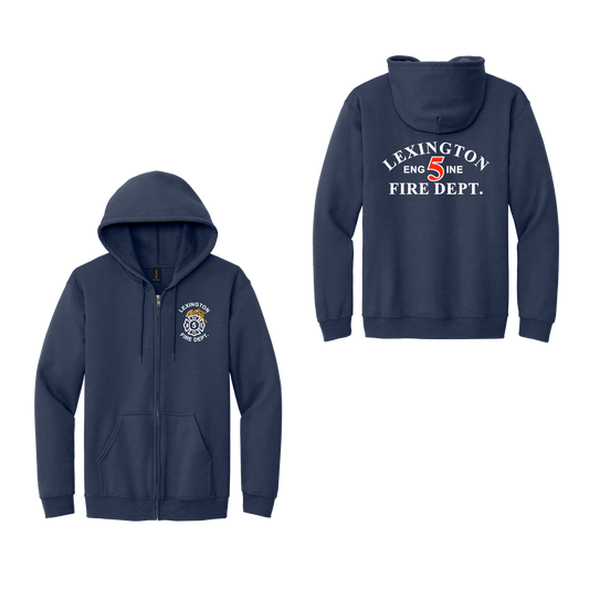 LFD5 18600 Gildan Full Zip Hoodie