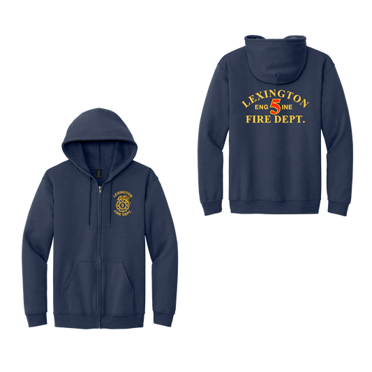 LFD5 18600 Gildan Full Zip Hoodie