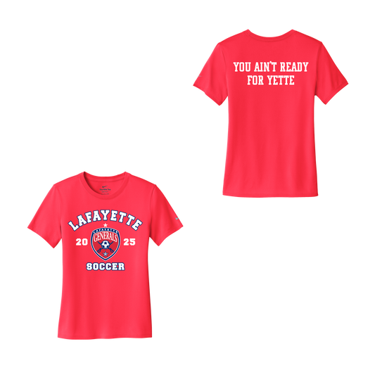 LHS Soccer NKDX8734 Ladies Nike Tee