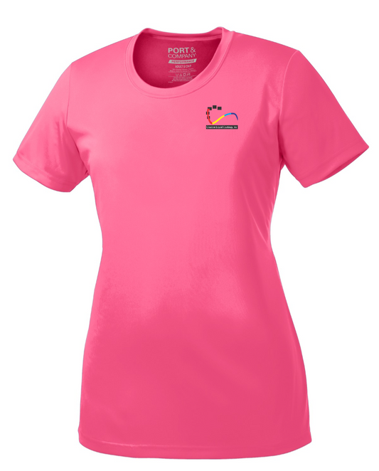 CLC LPC380 Port & Co Ladies short sleeve dry fit tee