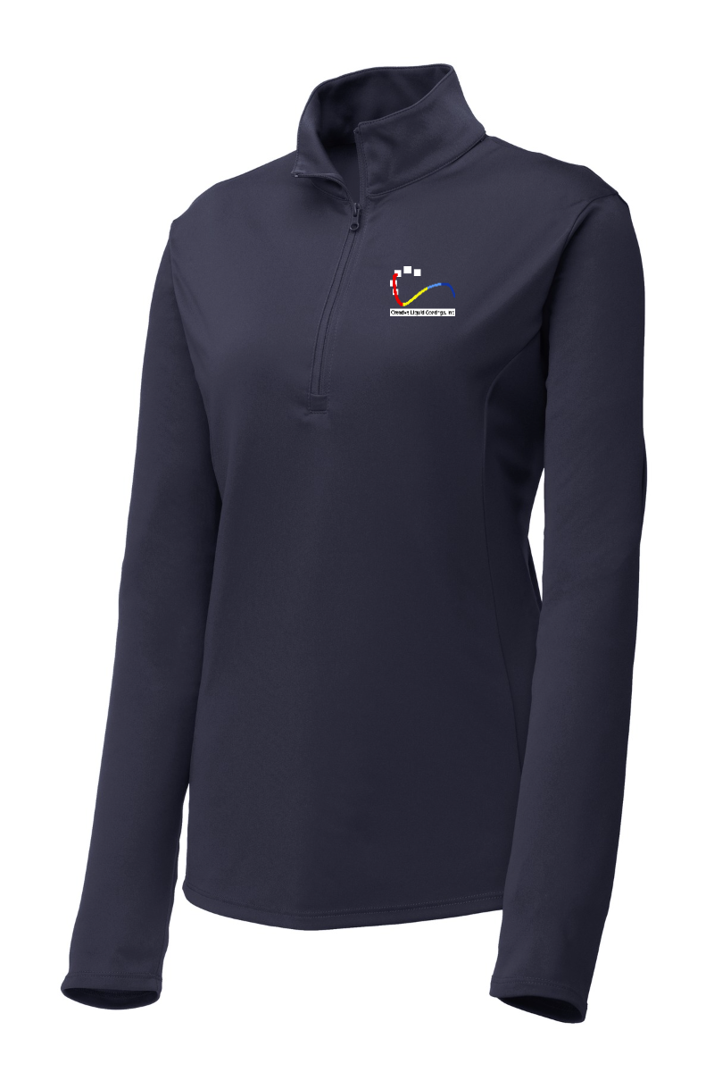 CLC LST357 Sportek Ladies 1/4 zip pullover