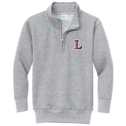 LMS PTSA PC78YQ Youth 1/4 Zip Pullover