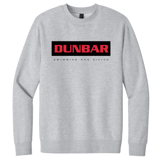 PLD Swim DT6104 Fleece Crewneck Sweatshirt - Dunbar Rectangle Logo