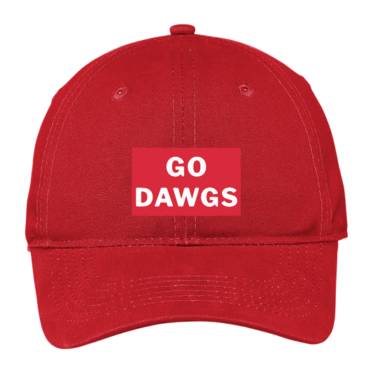 PLD Swim CP96 Canvas Cap - Go Dawgs Patch
