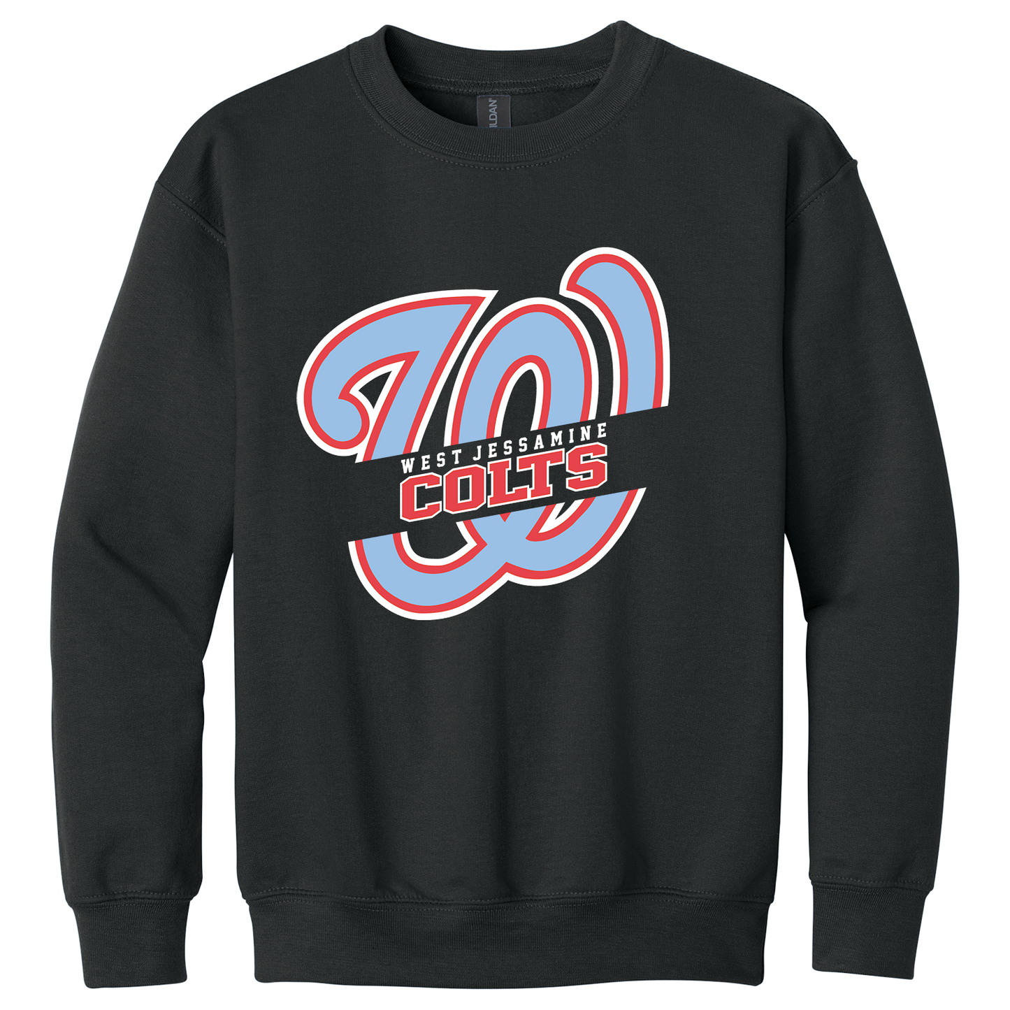 RDES & WJMS 18000B Youth Crewneck Sweatshirt