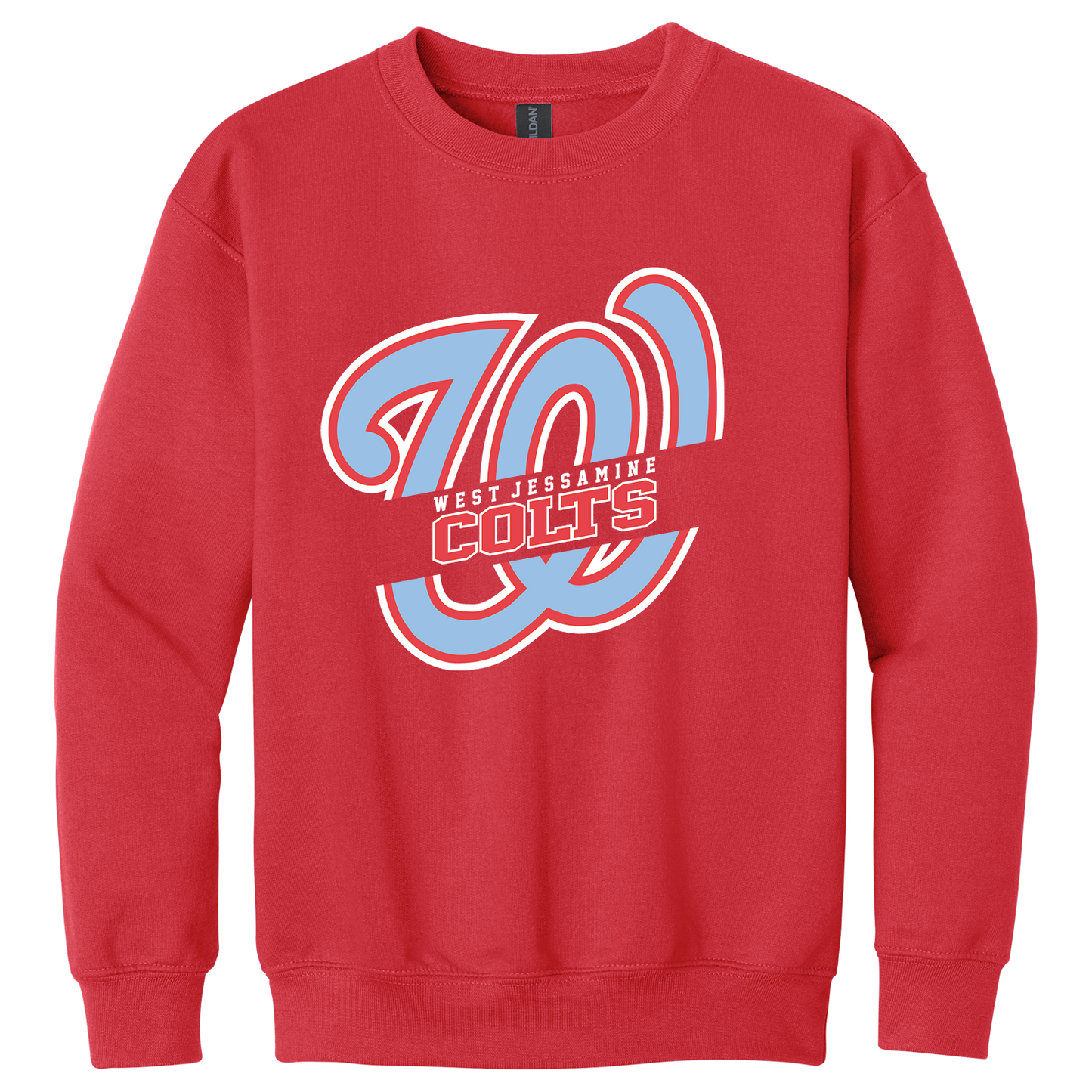 RDES & WJMS 18000B Youth Crewneck Sweatshirt