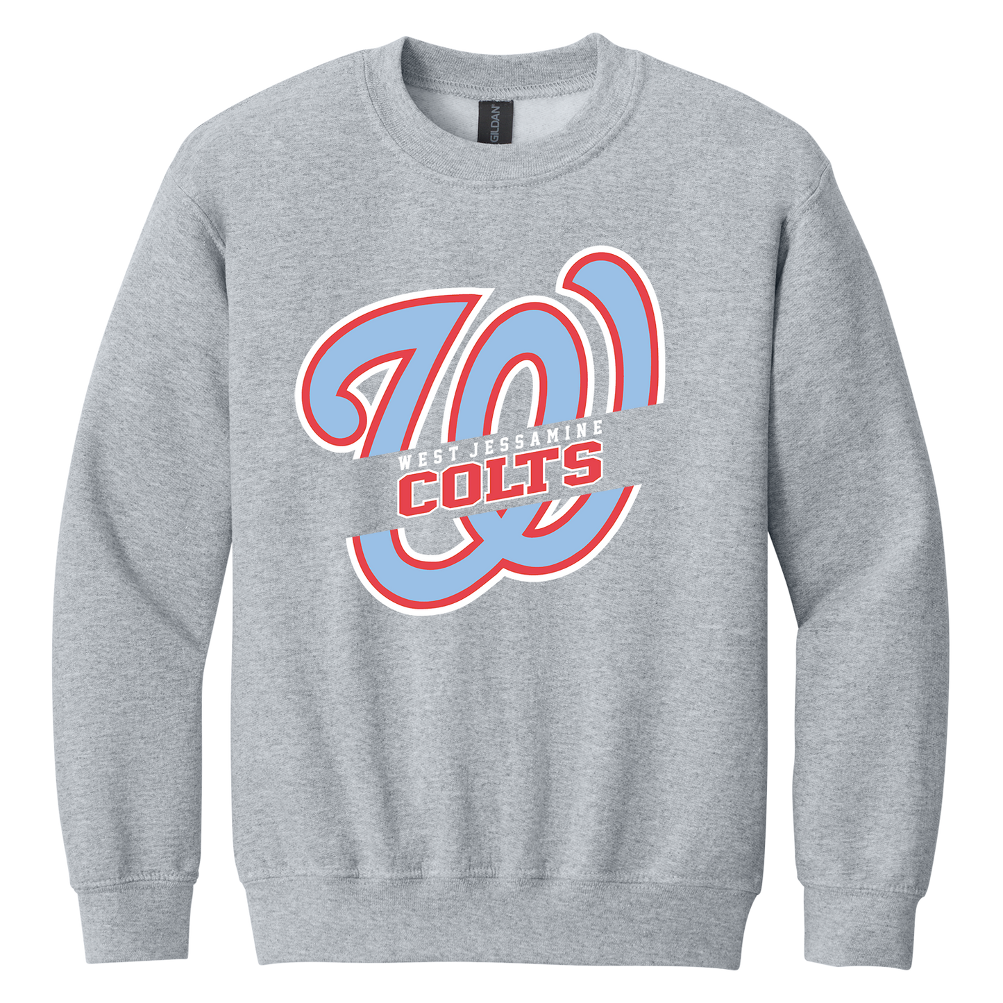 RDES & WJMS 18000B Youth Crewneck Sweatshirt