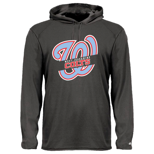 RDES & WJMS 4105 Adult Badger Thin Hoodie