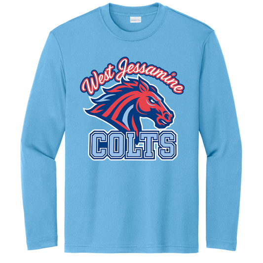 RDES & WJMS YST350LS Youth Long Sleeve Dri-Fit Tee