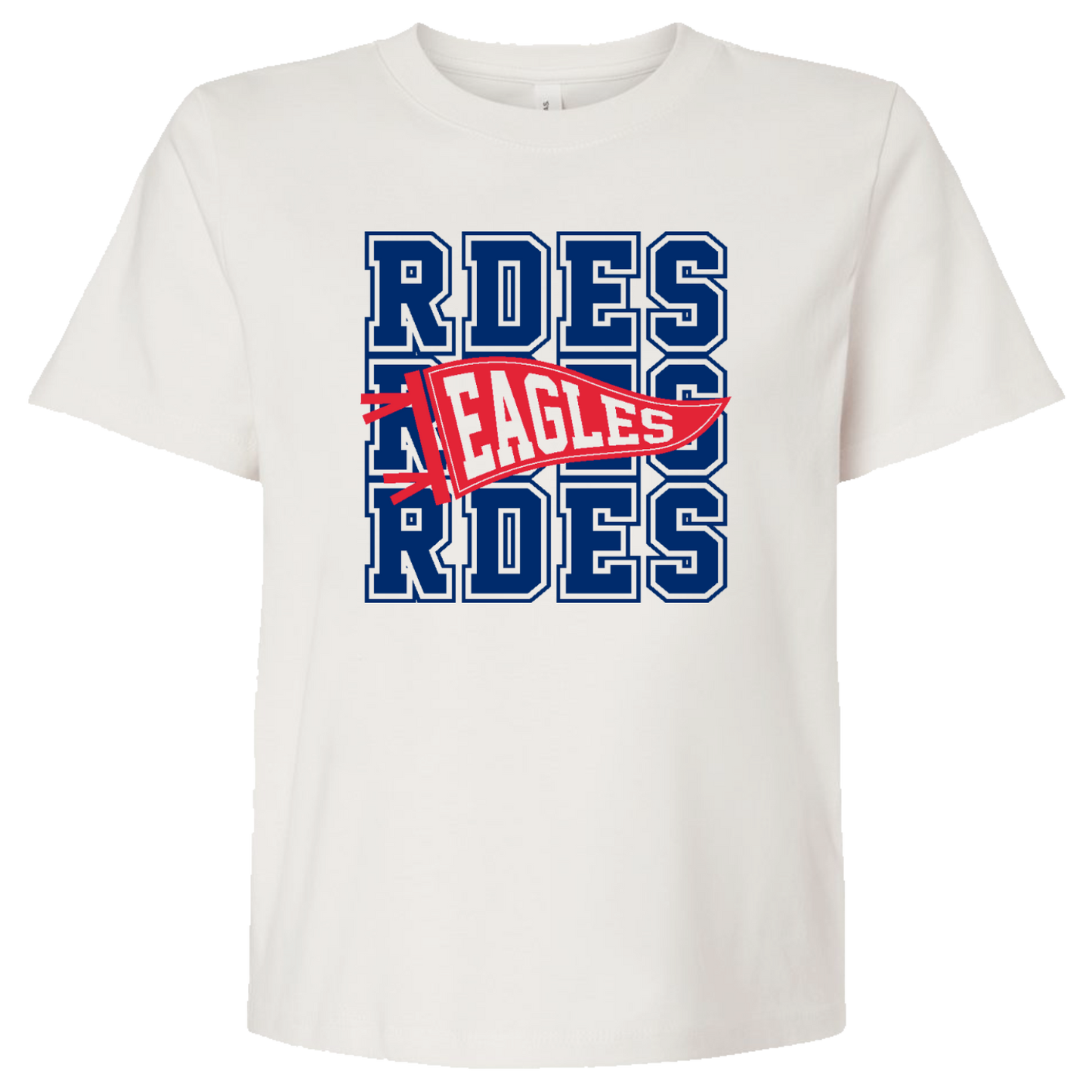RDES & WJMS 6110 Ladies Bella Crop Tee