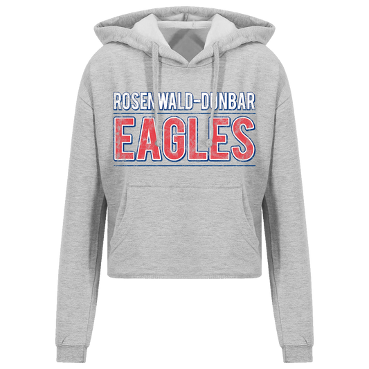 RDES & WJMS JHA016 Adult Crop Hoodie
