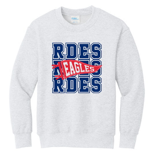RDES & WJMS PC78Y Youth Crewneck Sweatshirt