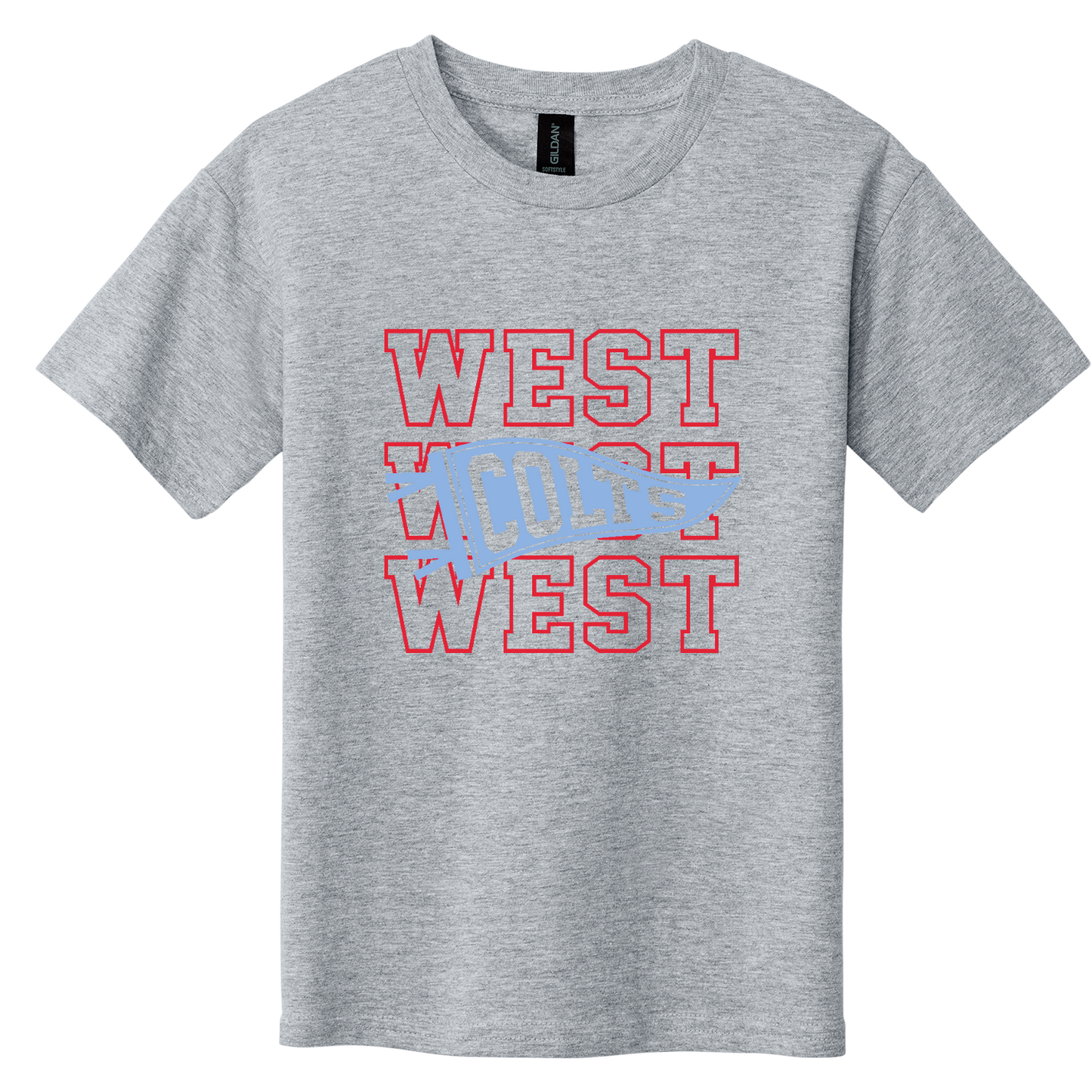 RDES & WJMS 64000B Youth Short Sleeve Tee