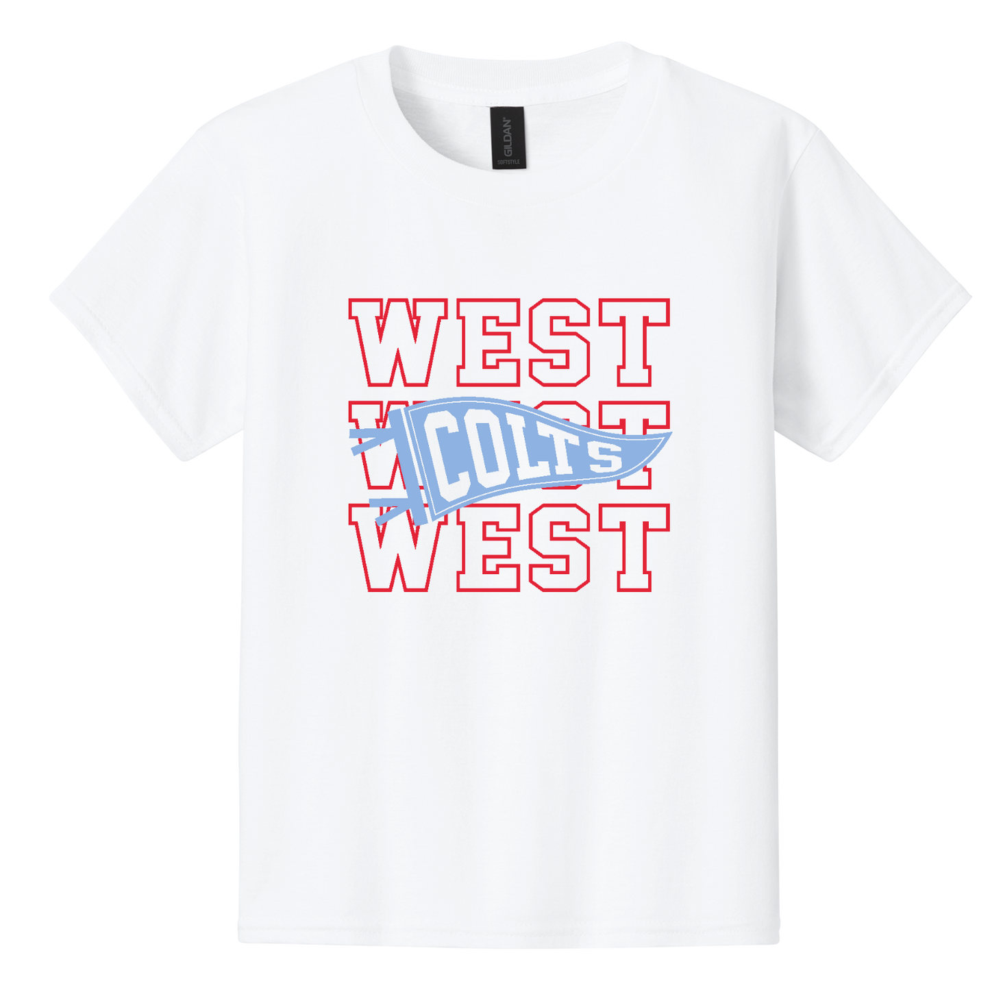 RDES & WJMS 64000B Youth Short Sleeve Tee