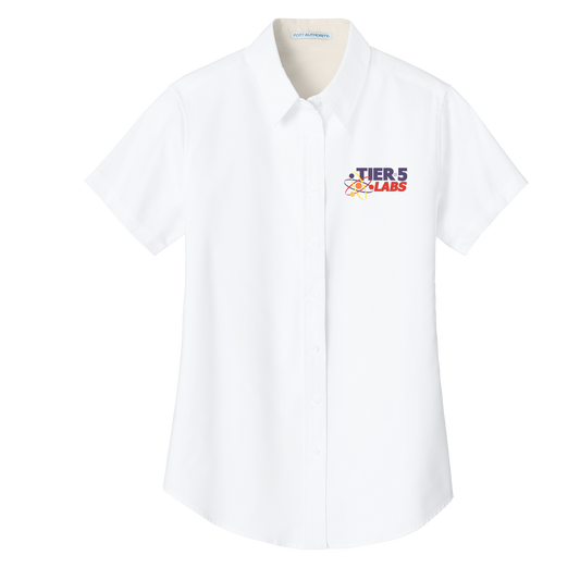 Tier 5 Labs L508 Port Authority Ladies short sleeve easy care shirt