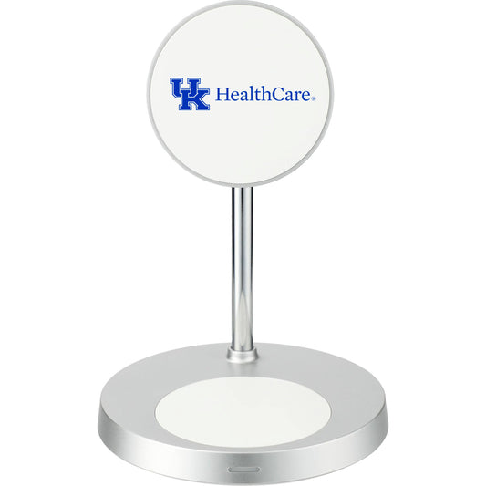 UK HealthCare MagClick Dual Fast Wireless Charging Stand w/Base