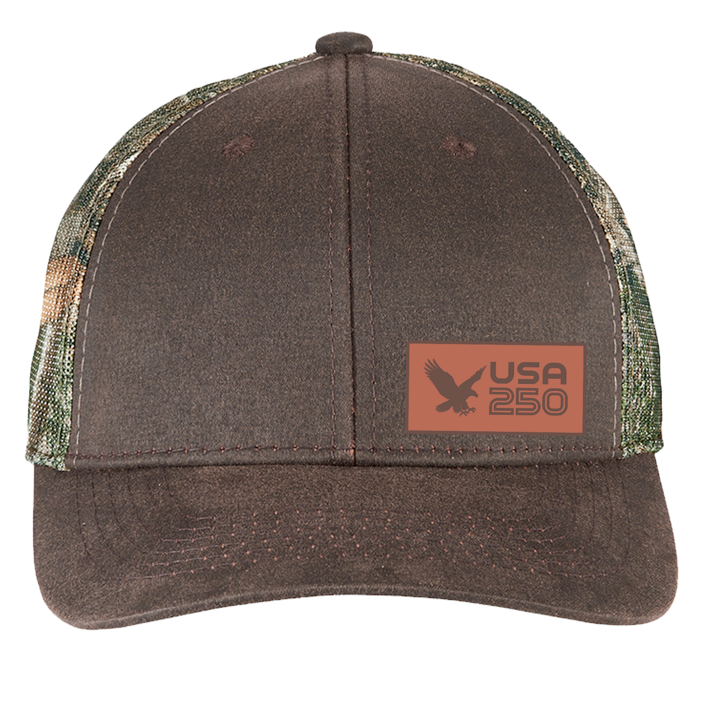 Leather Patch Baseball Cap