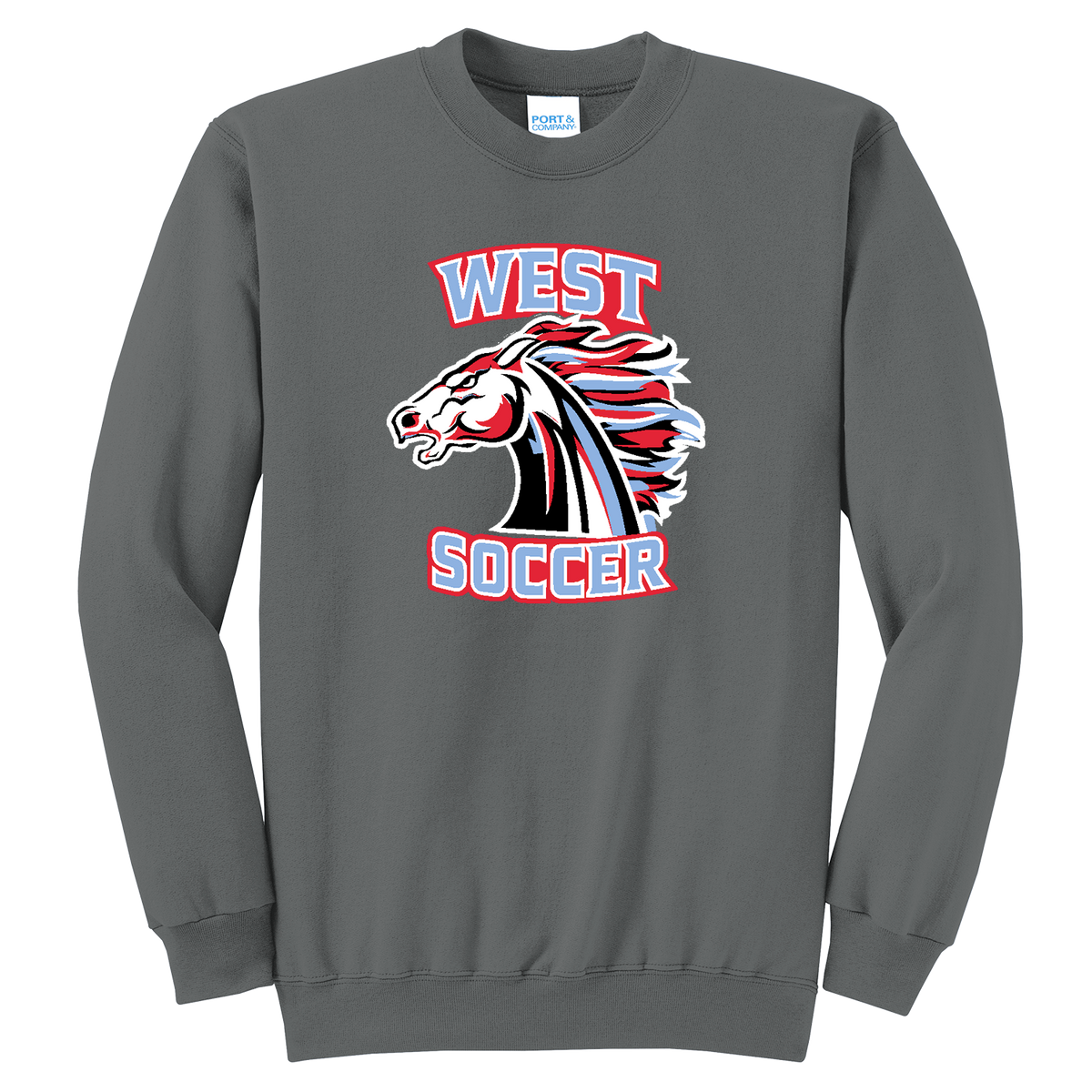 WJHS Soccer PC78Y Youth Crewneck Sweatshirt