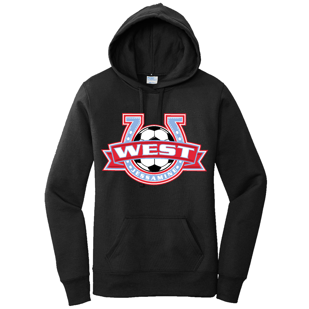 WJHS Soccer LPC78H Ladies Hoodie