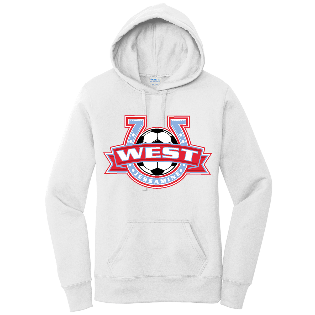 WJHS Soccer LPC78H Ladies Hoodie