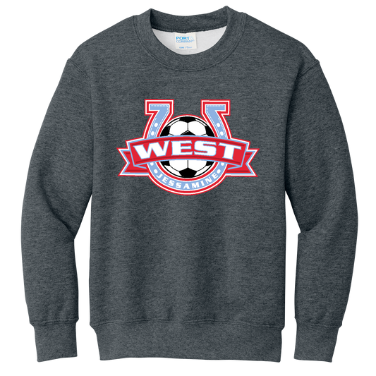 WJHS Soccer PC78Y Youth Crewneck Sweatshirt