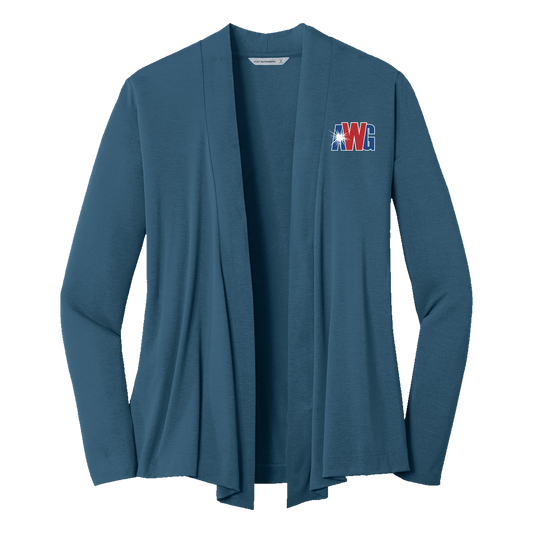 AWG L5430 Port Authority ladies cardigan