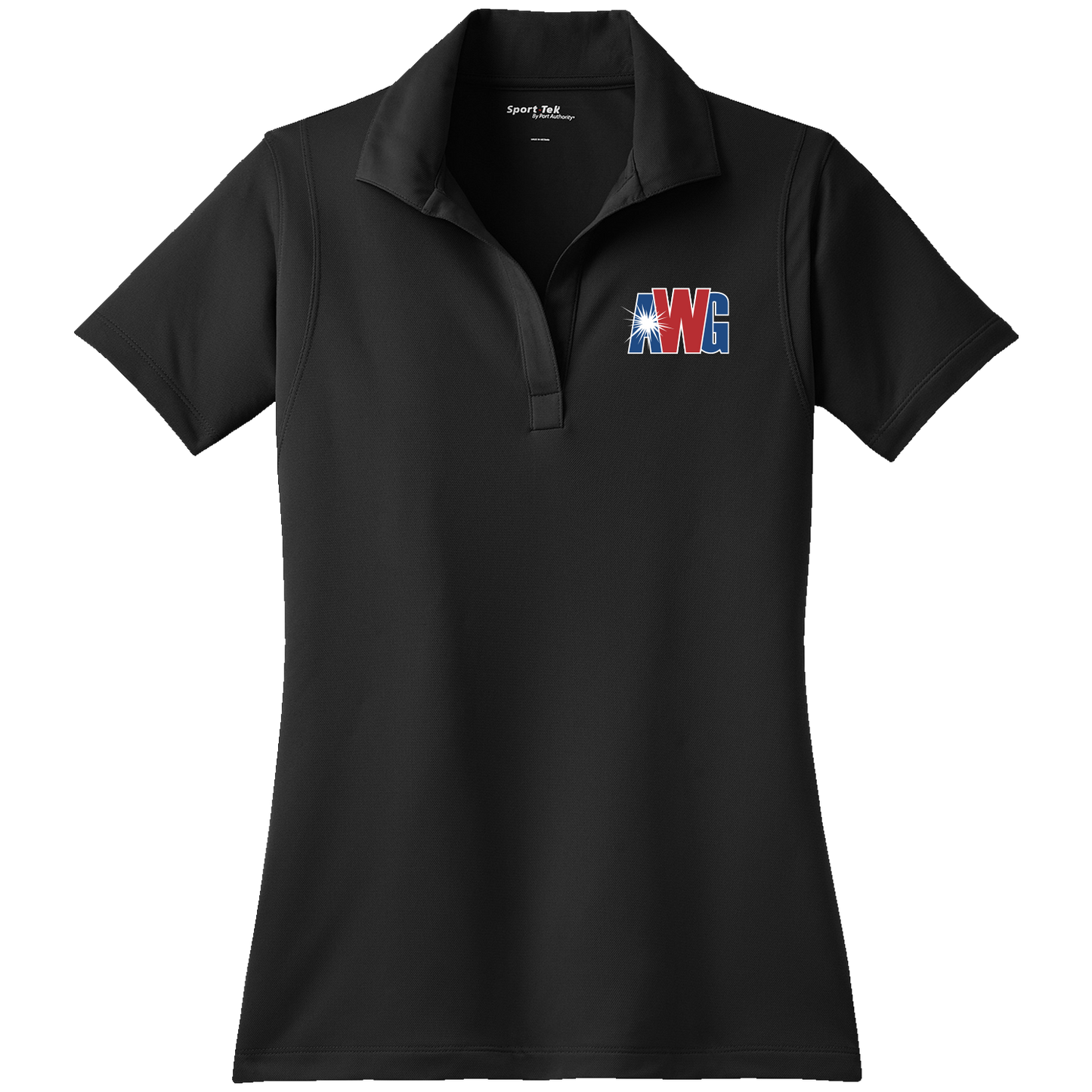 AWG LST650 Sportek Ladies Short Sleeve Dry Fit Polo