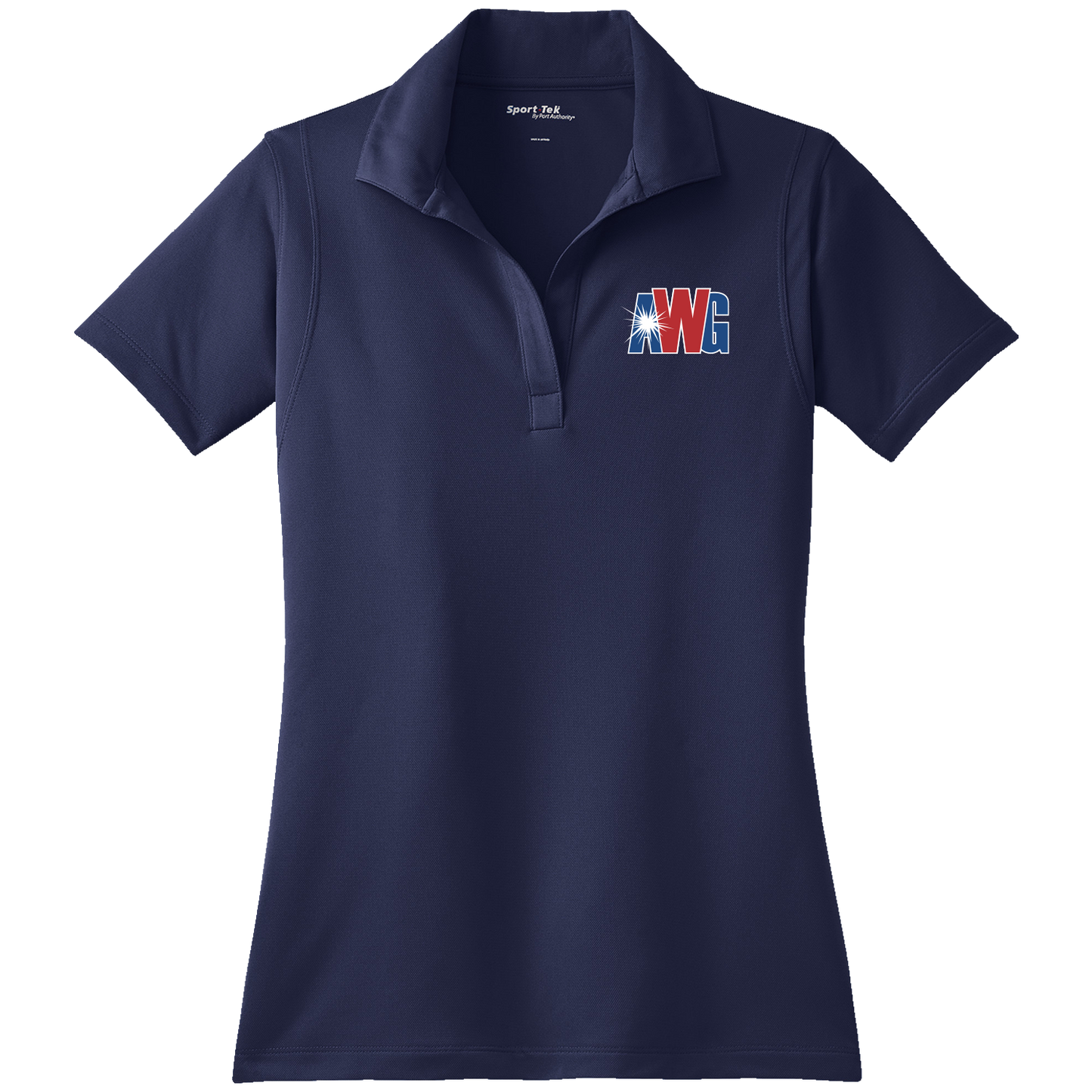 AWG LST650 Sportek Ladies Short Sleeve Dry Fit Polo