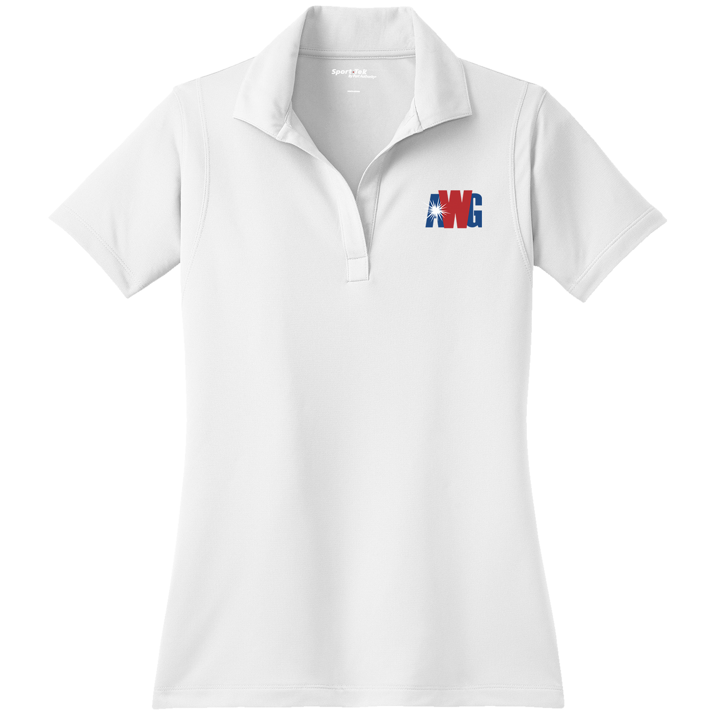 AWG LST650 Sportek Ladies Short Sleeve Dry Fit Polo