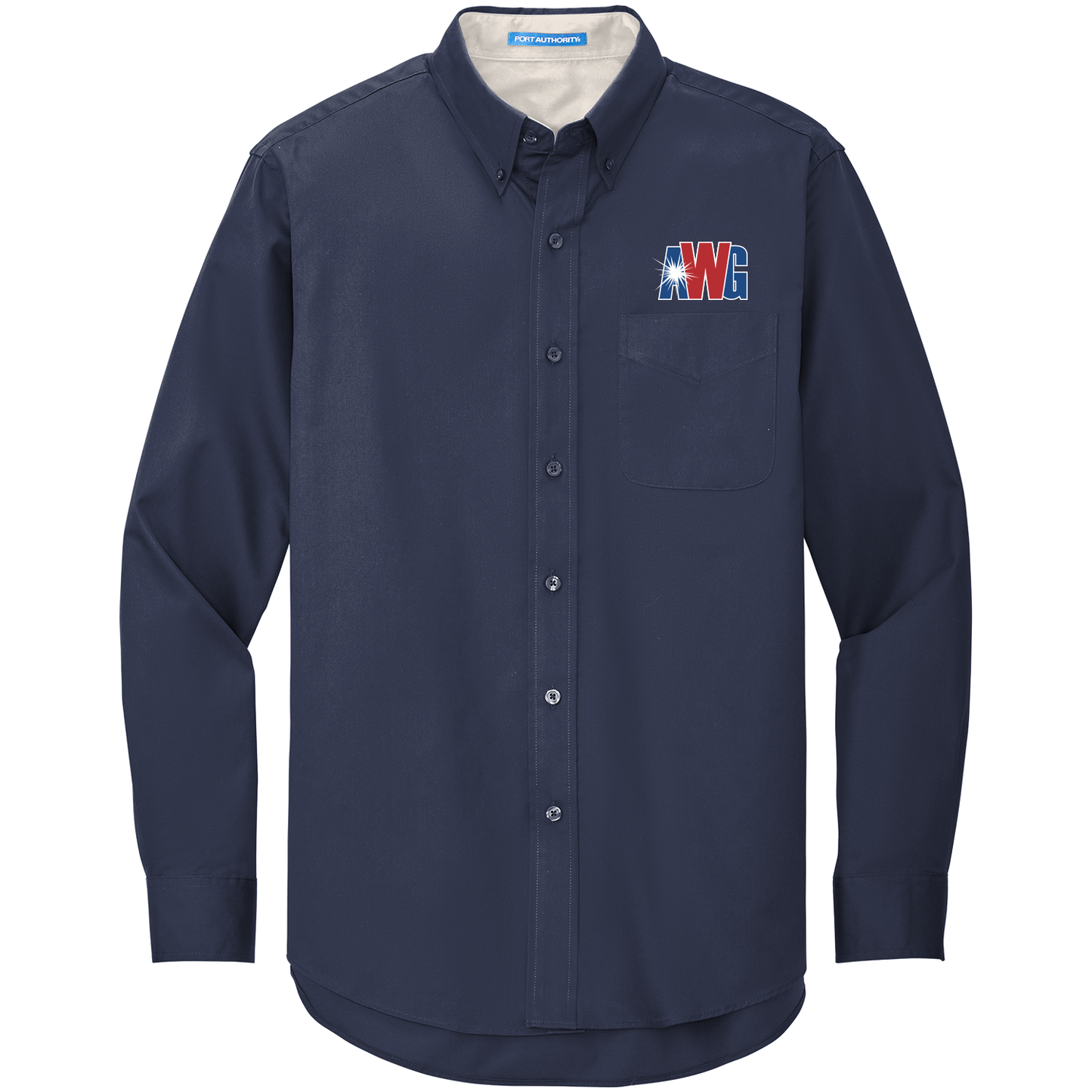 AWG S608 Port Authority long sleeve easy care shirt