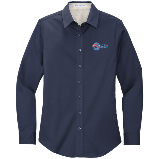 CO2 L608 Port Authority Ladies long sleeve easy care shirt