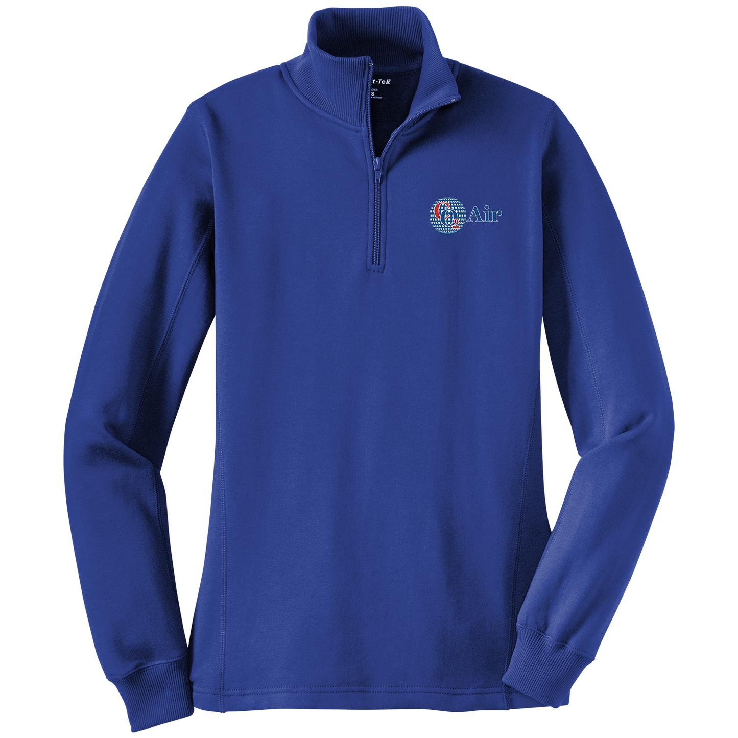 CO2 LST253 Sportek Ladies 1/4 Zip Sweatshirt