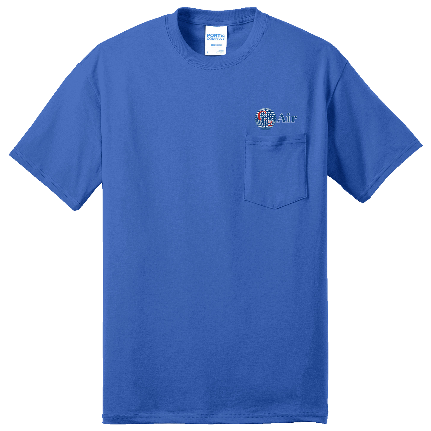 CO2 2300 Gildan short sleeve pocket tee