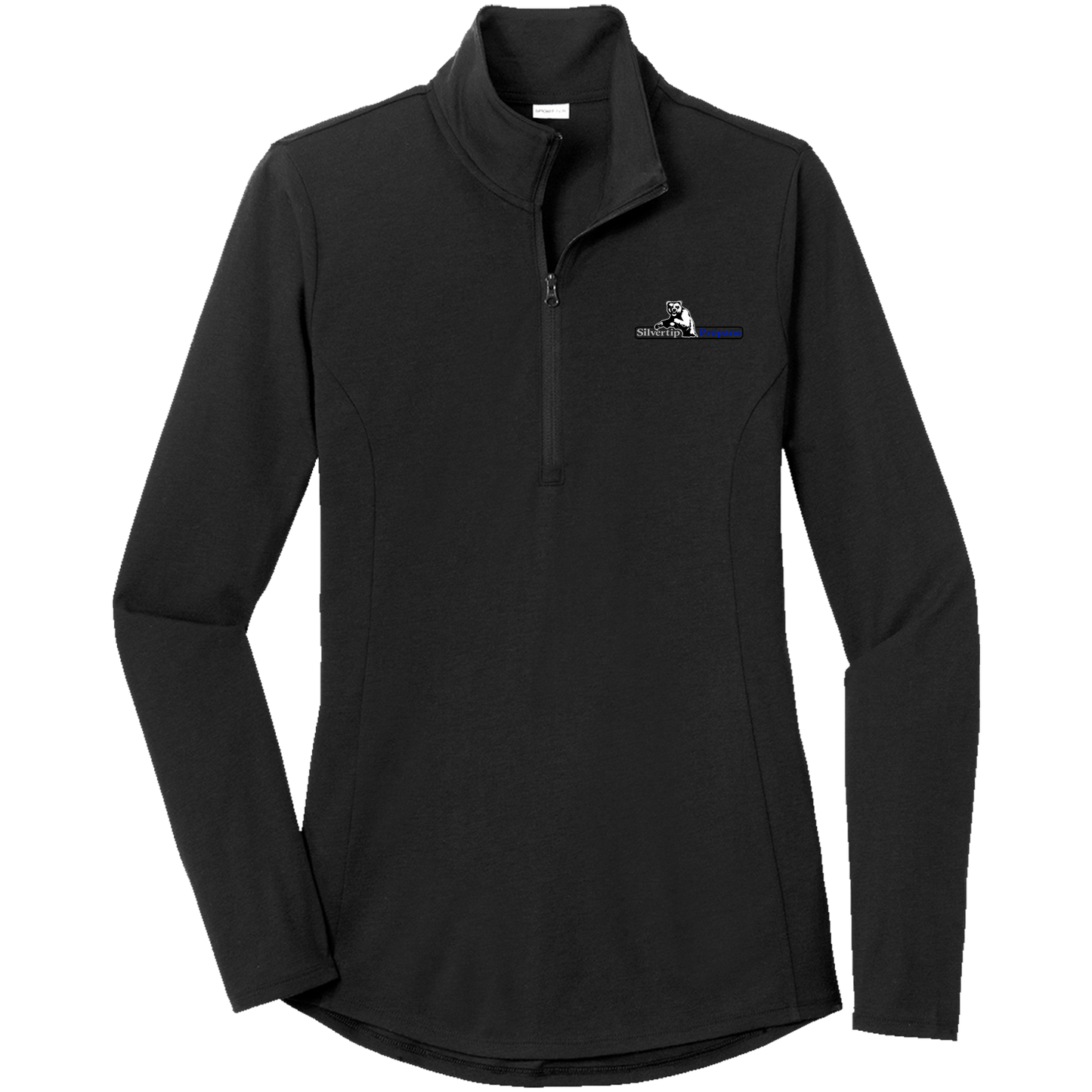 Silvertip Propane LST407 Sportek Ladies 1/4 zip Triblend pullover