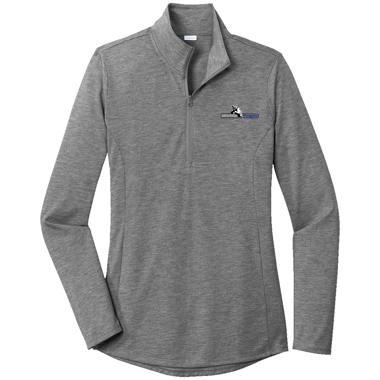 Silvertip Propane LST407 Sportek Ladies 1/4 zip Triblend pullover