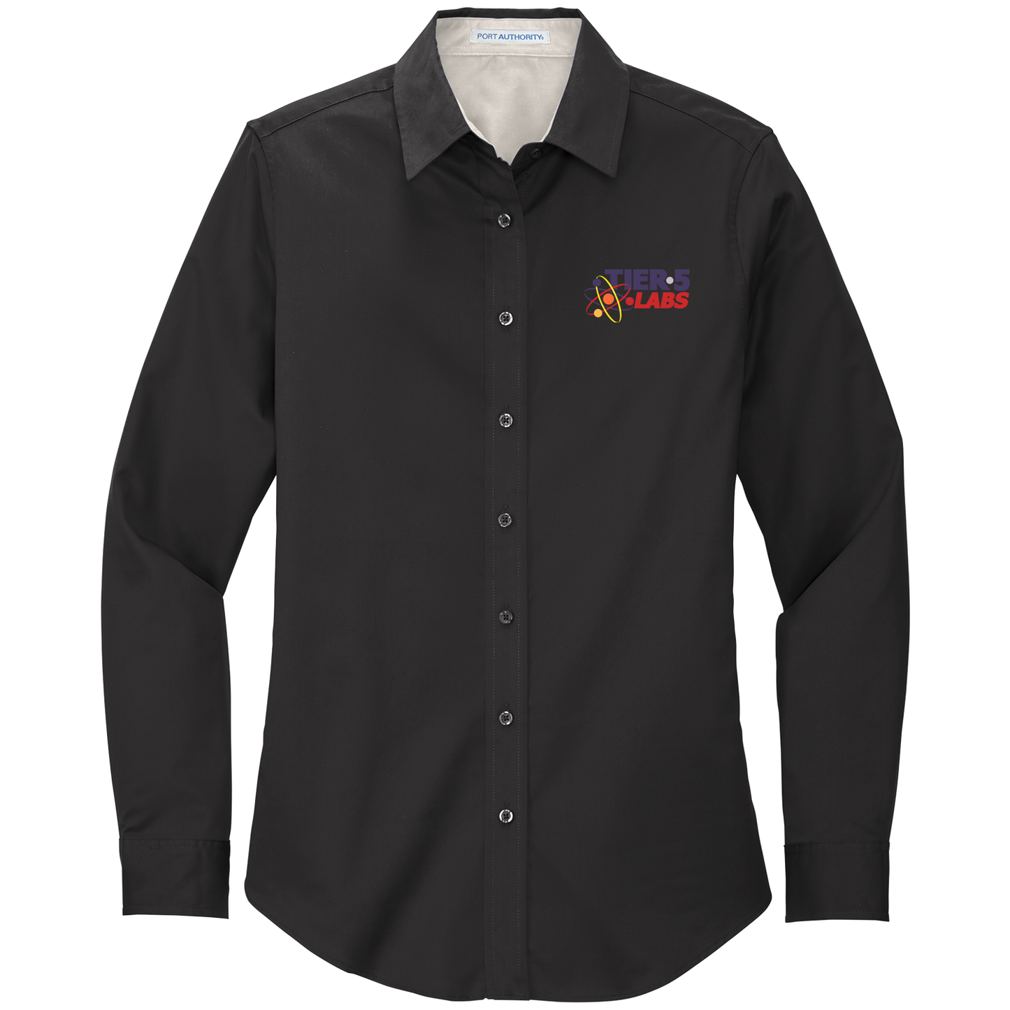 Tier 5 Labs L608 Port Authority Ladies long sleeve easy care shirt