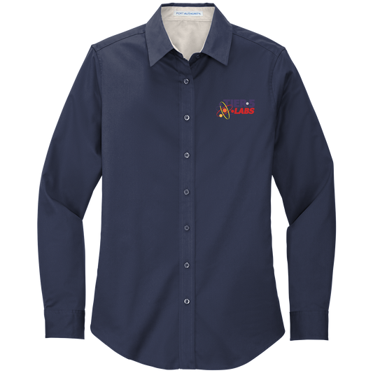 Tier 5 Labs L608 Port Authority Ladies long sleeve easy care shirt
