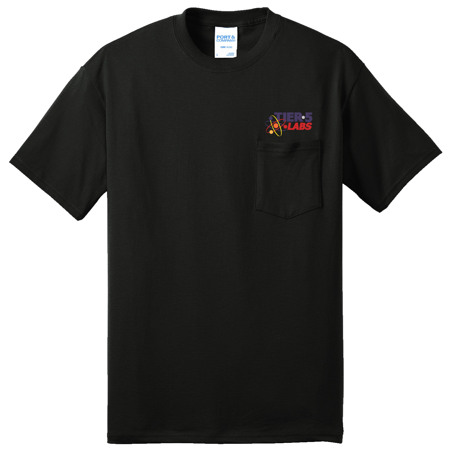 Tier 5 Labs 2300 Gildan short sleeve pocket tee