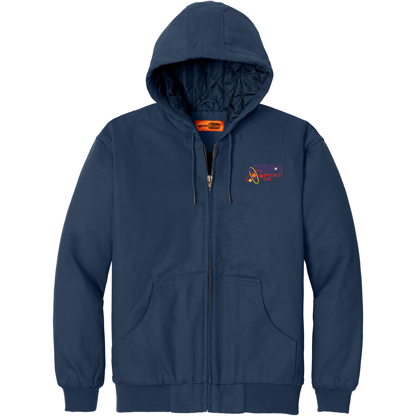 Tier 5 Specialty Gas J763H Port Authority hooded jacket