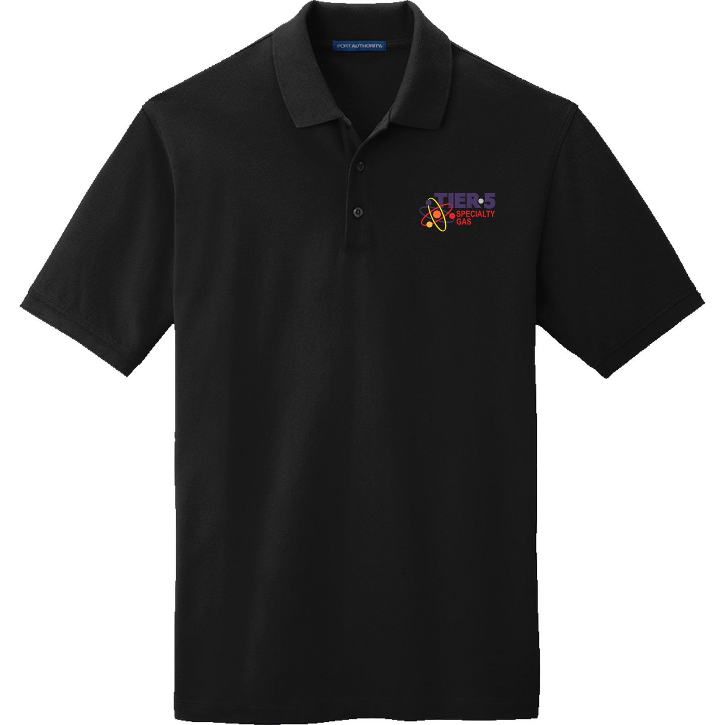 Tier 5 Specialty Gas K8000 Port Authority Short Sleeve polo