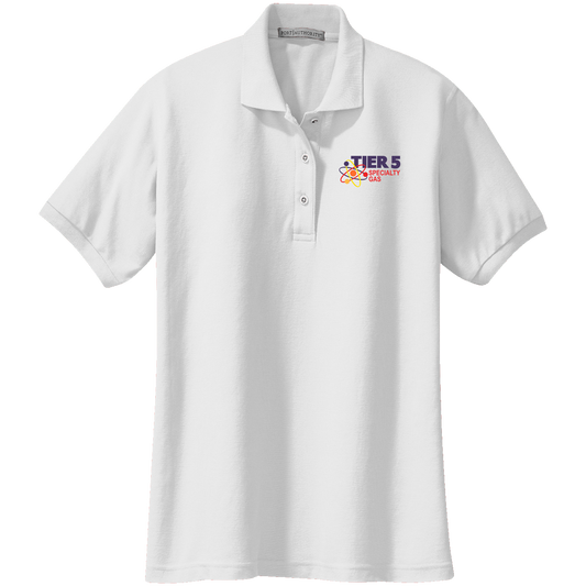 Tier 5 Specialty Gas L500 Port Authority Ladies Short sleeve polo