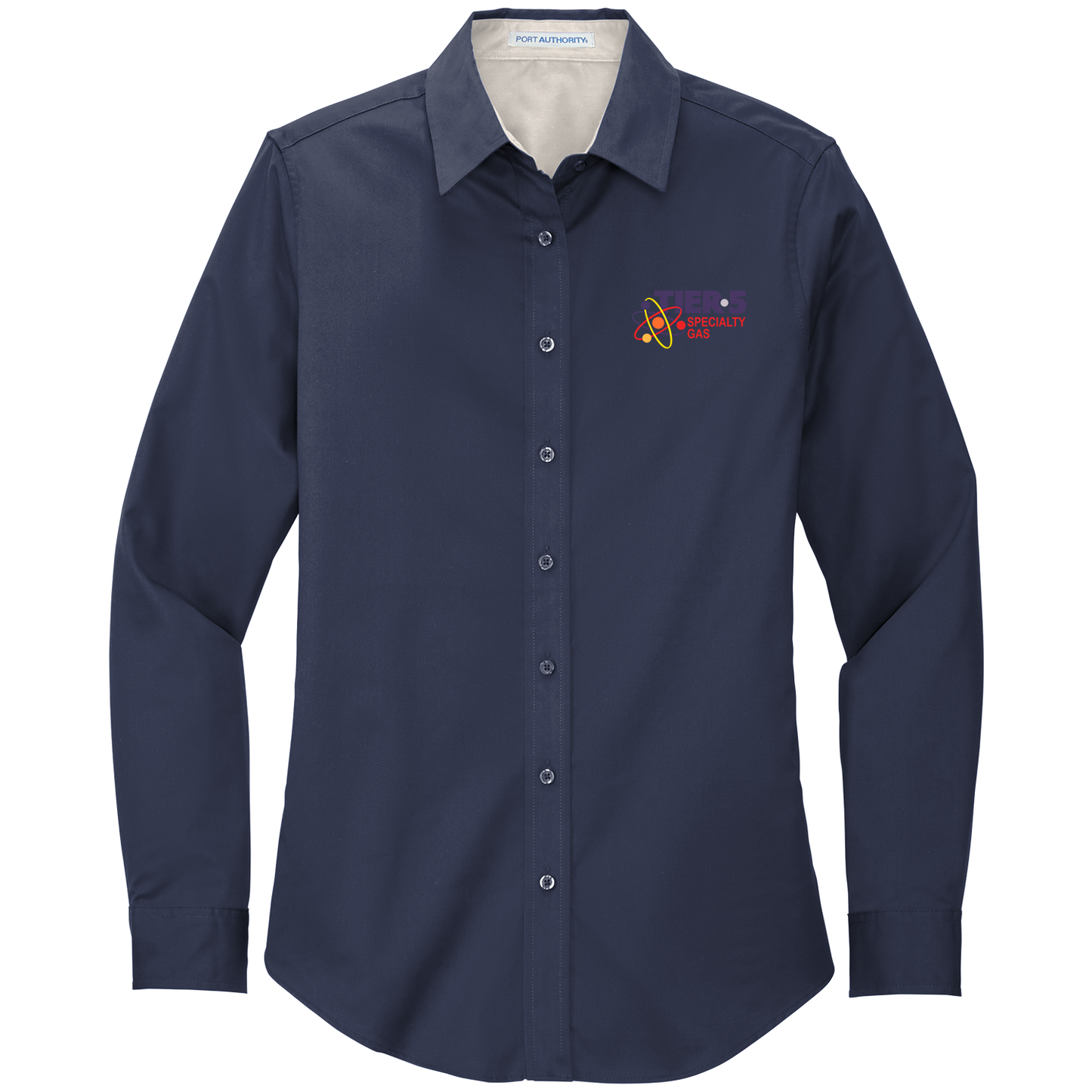 Tier 5 Specialty Gas L608 Port Authority Ladies long sleeve easy care shirt