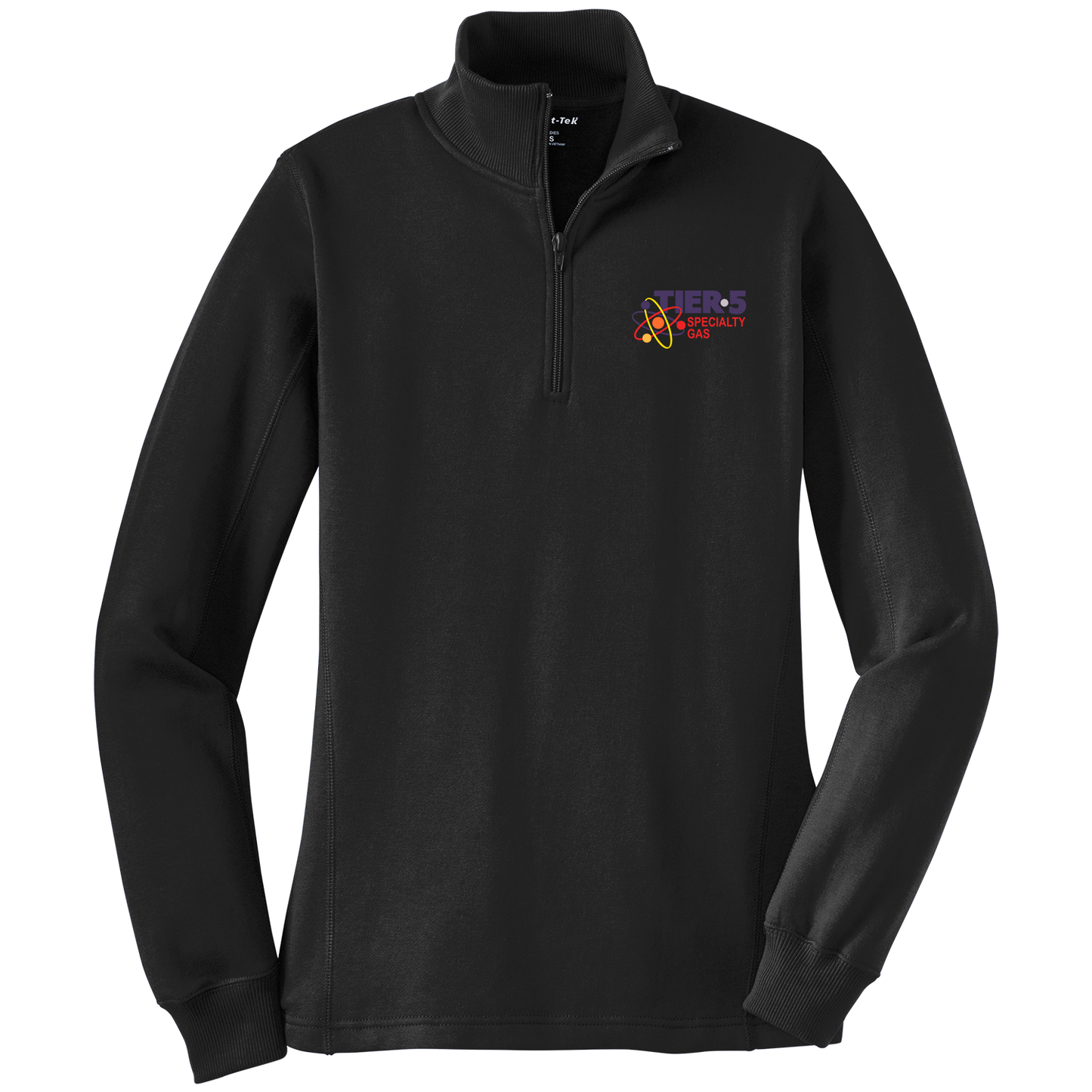 Tier 5 Specialty Gas LST253 Sportek Ladies 1/4 Zip Sweatshirt
