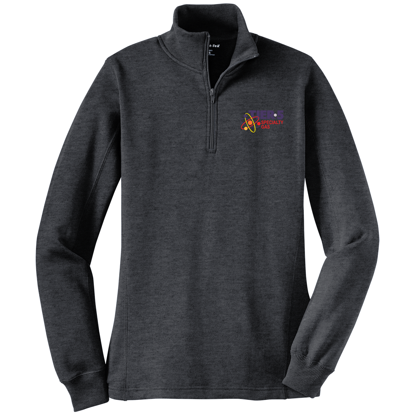 Tier 5 Specialty Gas LST253 Sportek Ladies 1/4 Zip Sweatshirt