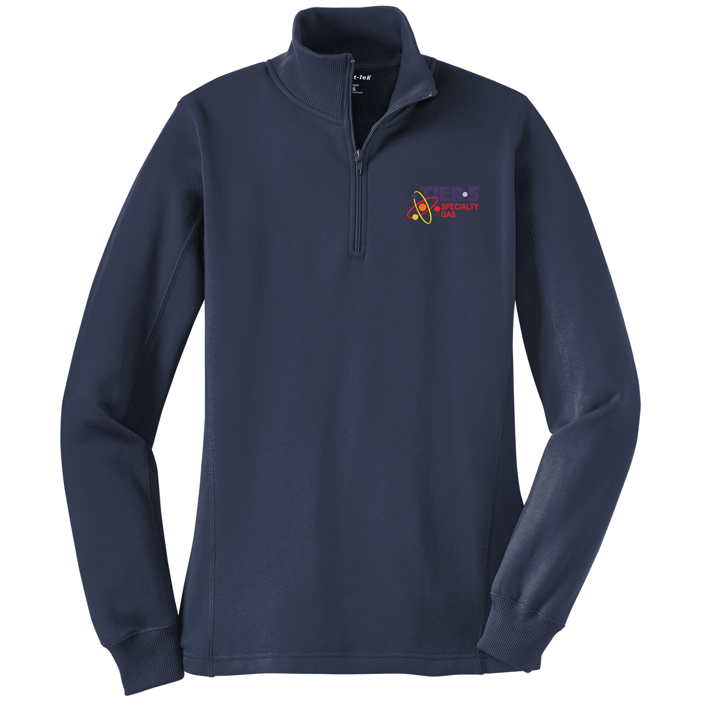 Tier 5 Specialty Gas LST253 Sportek Ladies 1/4 Zip Sweatshirt