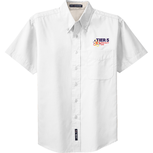 Tier 5 Specialty Gas L508 Port Authority Ladies short sleeve easy care shirt