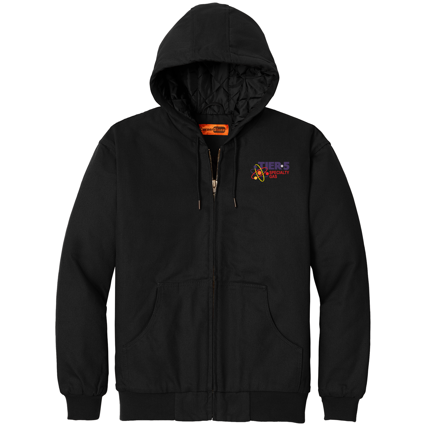 Tier 5 Specialty Gas TLJ763H Tall Hooded Work Jacket
