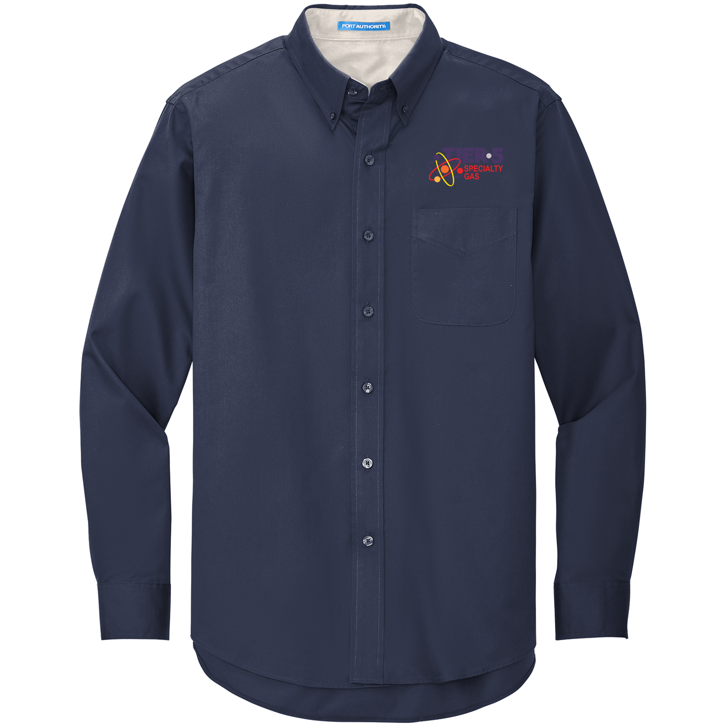Tier 5 Specialty Gas S608 Port Authority long sleeve easy care shirt