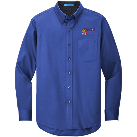 Tier 5 Specialty Gas S608 Port Authority long sleeve easy care shirt