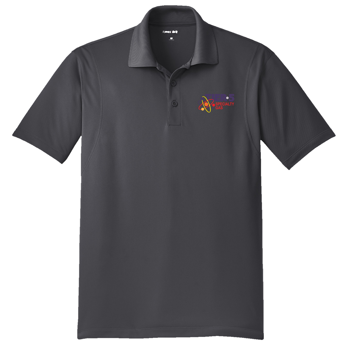 Tier 5 Specialty Gas ST650 Sportek Short Sleeve Dry Fit Polo